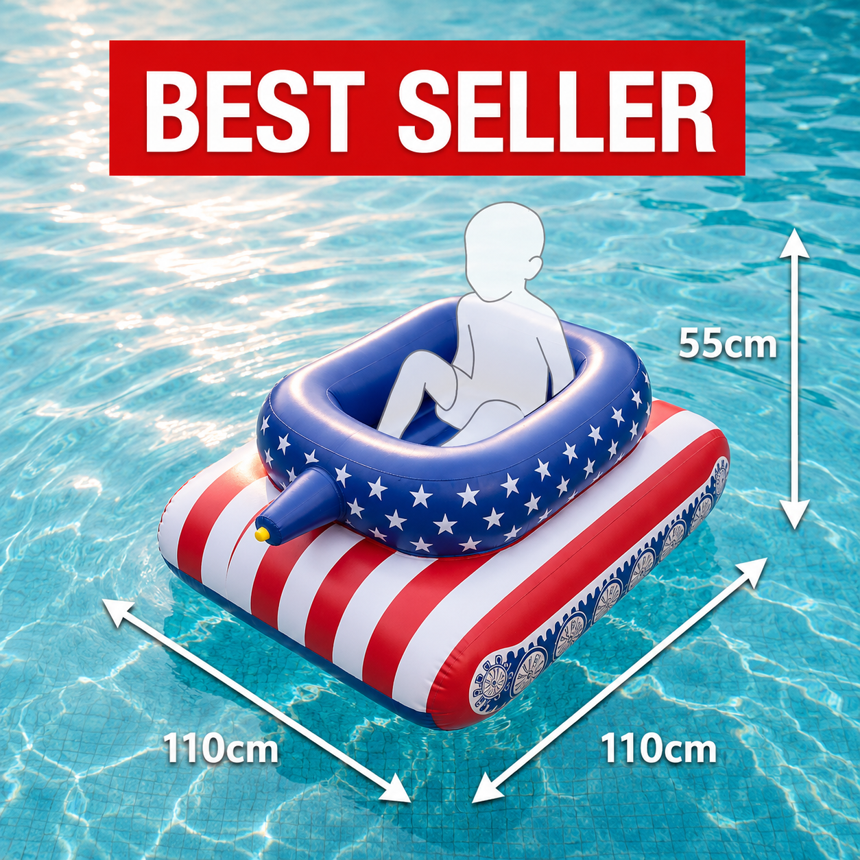 Floatable Pool Tank